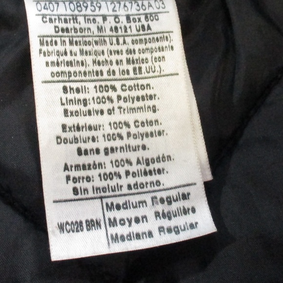 Carhartt Brown Hooded Jacket - Picture 10 of 15